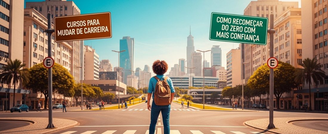 Cursos para mudar de carreira: como recomeçar do zero com mais segurança