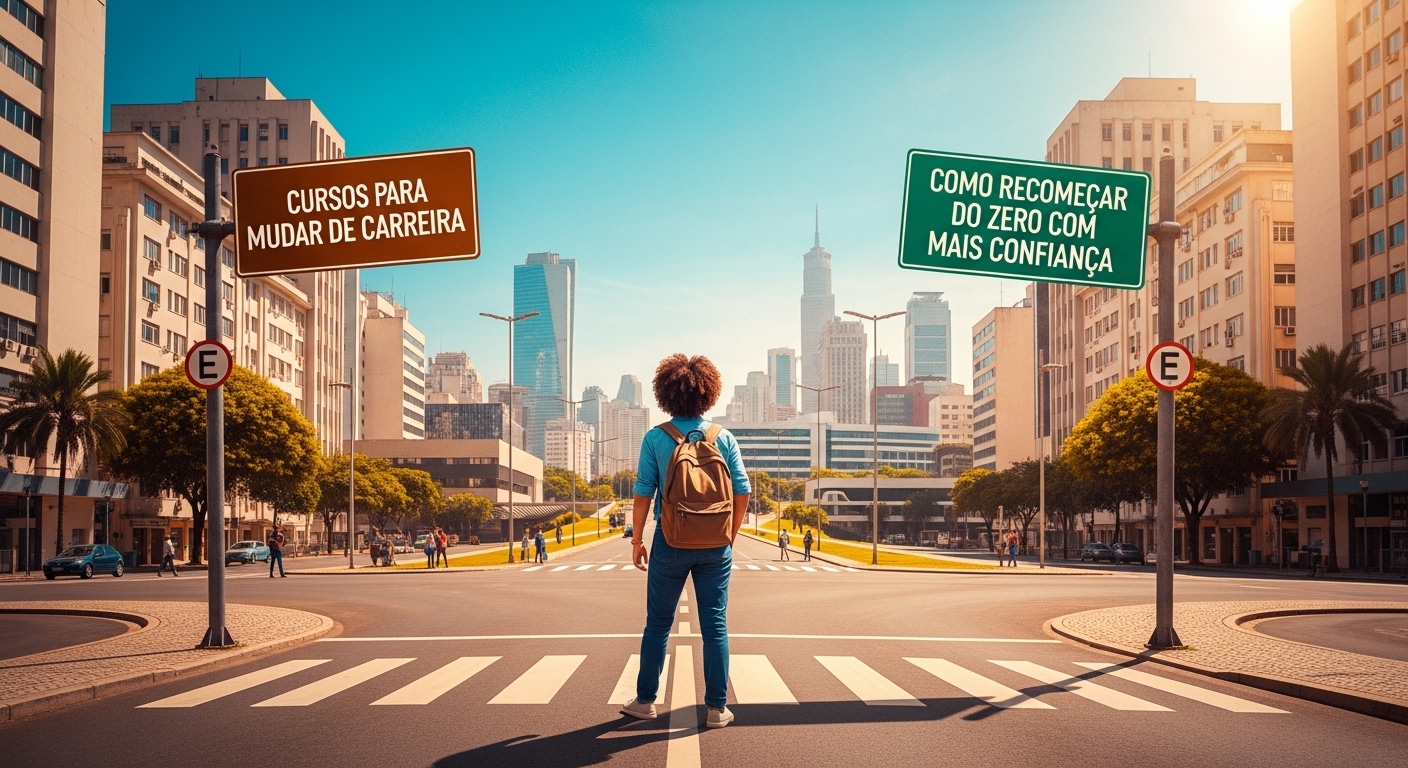 Cursos para mudar de carreira: como recomeçar do zero com mais segurança